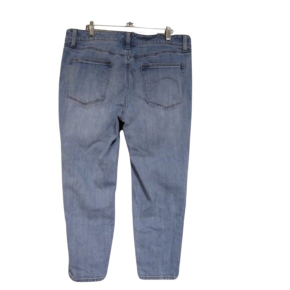 Talbot's Flawless Women's Blue Girlfriend Jeans - Picture 2 of 3